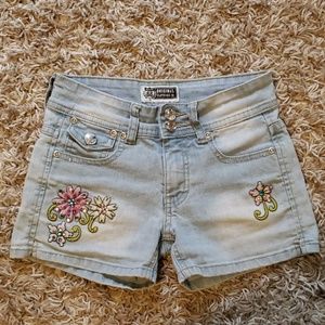 2 for 10! Girls Route 66 Size 8 Jean Shorts